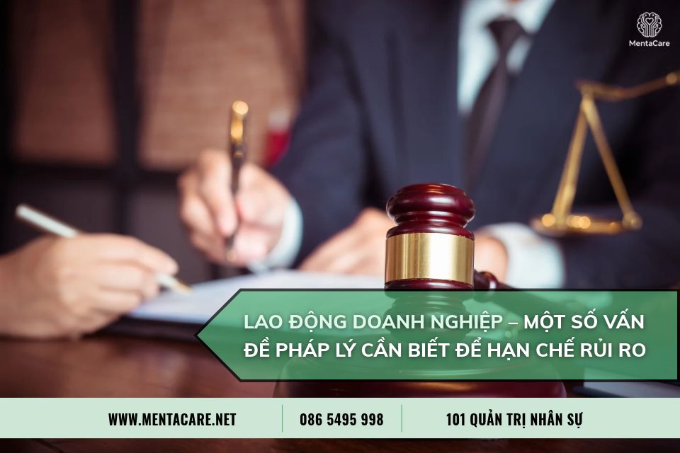 Lao Động Doanh Nghiệp – Một Số Vấn Đề Pháp Lý Cần Biết Để Hạn Chế Rủi Ro